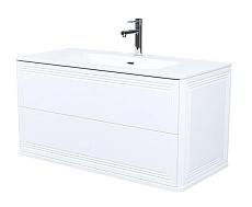 Тумба с раковиной Iddis Oxford Neo 100 см белый матовый OXN10W0i95K