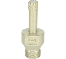 Коронка алмазная, вакуумное спекание (12х40 мм; 1/2"; М14) TECH-NICK TUK 136.600.7016