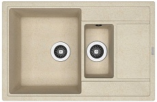 Кухонная мойка Florentina Липси К 78 см, бежевый FG