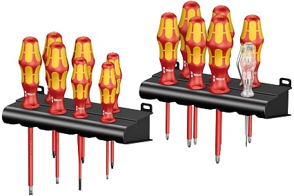 Набор отверток WERA Kraftform Big Pack 100 VDE 14 шт. WE-105631