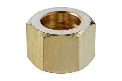 Гайка накидная М16x1.5 (правая, латунь) ПТК 00000028171