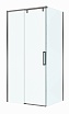 Душевой уголок BelBagno SOFT_CLOSE-1-AH-1-100/80-C-GM 100x80 прозрачный, оружейная сталь