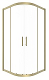 Душевой уголок Timo TPSS-100/17C-8 100x100 прозрачный, матовое золото