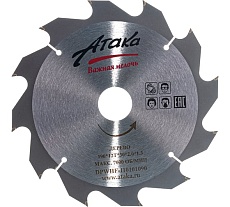 Диск пильный (190 мм; 12T; 30 мм) по дереву профи АТАКА 8078620
