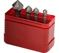 Набор зенковок (4 шт; 6.3-16 мм; 90 гр; HSS) Bucovice Tools 741802