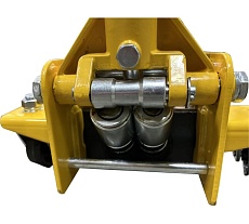 Подкатной домкрат Hanskonner 3 т, 133-470 мм, двухплунжерный насос HK5010-04-3000