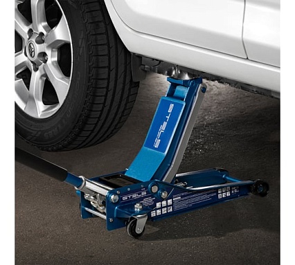 Гидравлический подкатной домкрат Stels LOW PROFILE QUICK LIFT быстр.подъем, 3 т, 75-515 мм, проф. 51136