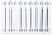 Биметаллический радиатор Primoclima Bimetallic Standart 500x80, 10 секций PCS50080BM10