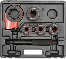 Набор трубных клуппов Yato 4 предмета, 3/8&quot;; 1/2&quot;; 3/4&quot;; 1&quot; YT-29001