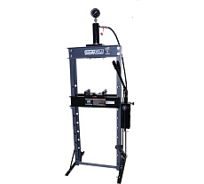 Пресс Kraftwell 20 т, с ручным и ножным приводом, серый, гидравлический KRWPR20FN