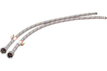 Подводка к смесителю (пара; 0.6 м; 1/2F-M10) VRT 521795