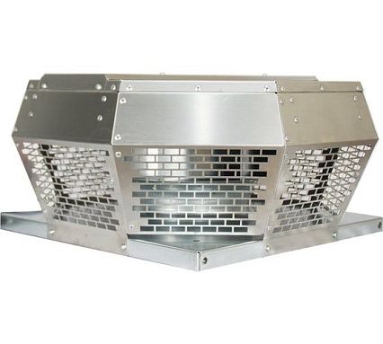 Крышный вентилятор с горизонтальным выбросом Noizzless DHA-ROOF-H 280 E4 30 4687202617081