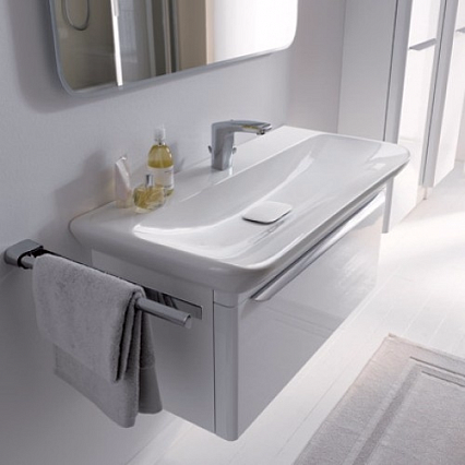 Мебель для ванной Geberit MyDay 68 см белый глянцевый