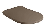 Крышка-сиденье Kerasan Nolita Slim 539188, коричневый матовый