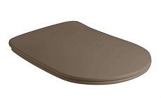 Крышка-сиденье Kerasan Nolita Slim 539188, коричневый матовый