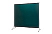 Экран 2000x2000 мм c зеленой защитной шторкой Dark Green 1700x2000 мм FABTEC 64084