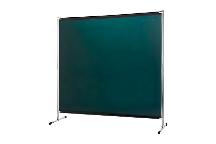 Экран 2000x2000 мм c зеленой защитной шторкой Dark Green 1700x2000 мм FABTEC 64084