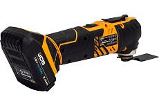 Многофункциональный инструмент JCB (-18MT-B-E) 18 V, 5000-15000 об/мин, ЗУ (-18VFC-E)2.4 A, аккум. батарея (-20LI-E) 2.0AH -18MT-2XB-E(57233) JCB-18MT-2XB-E(57233)