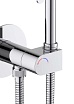 Смеситель Aquatek Оберон AQ1024CR с гигиеническим душем, хром