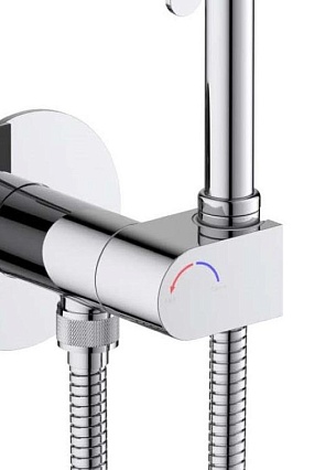 Смеситель Aquatek Оберон AQ1024CR с гигиеническим душем, хром