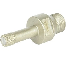 Коронка алмазная, вакуумное спекание (12х40 мм; 1/2&quot;; М14) TECH-NICK TUK 136.600.7016