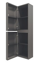 Шкаф пенал Vincea Caprise 40 см серый матовый, левый VSC-4CA150MG-L