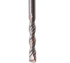 Бур по бетону, двойная спираль, Cobalt W-tip (6x110 мм; SDS PLUS) Denzel 705005