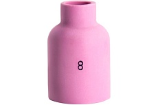 Сопло керамическое TIG Инсвартех 17-18-26 57N BIG для газовой линзы №8, 5 шт IST0189