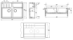 Кухонная мойка Florentina Вилладжио 90 см черный FS, 20.385.F0898.102