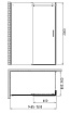 Душевой уголок Gemy Modern Gent S25161 L 90x150