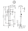 Душевая стойка Bravat Fit D283CP-2A-RUS хром