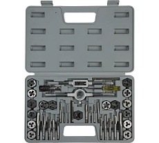 Набор метчиков и плашек Тундра М3 - М12, 40 предметов 2705966