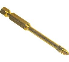 Сверло по кафелю (5x71 мм; 4 режущие кромки; титановое покрытие; U-хвостовик под биту) FIT 35475