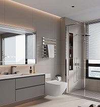 Полотенцесушитель электрический AQUAme AQM3116CR хром