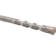 Бур для перфоратора по бетону Quadro 6x110 мм, SDS-plus Hilberg Q06110