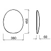 Крышка-сиденье Gural Vit Arya YM00DRP460000 с микролифтом
