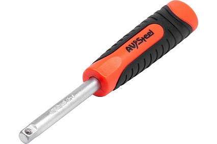 Отвертка-вороток AV Steel 1/4" 150 мм, двухкомпонентная рукоятка AV-509916