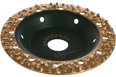 Чашка по дереву плоская Grand шаг 1 Aggressive 125 мм TRIO-DIAMOND 390001