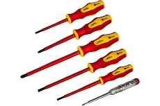 Набор отверток диэлектрических Ultra Grip КОБАЛЬТ 646-522