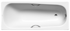 Стальная ванна Kaldewei Saniform Plus Star 337 180x80 см с отверстиями под ручками