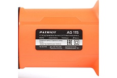 Углошлифовальная машина (УШМ) Patriot AG 115 тонкий корпус, пылезащищенная, диск 115 мм 110301115