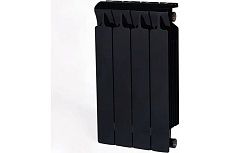 Радиатор Rifar Monolit 500x4 секции НП правый MVR Антрацит RM5004 MVR/9005