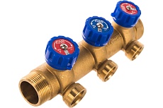Регулирующий коллектор c 3-мя отводами FAR 1 1/4&quot; М33х1.5 FK 3827 C11403