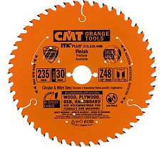 Диск пильный по дереву (235х30/25х2,4/1,6 мм; Z48) CMT 272.235.48M