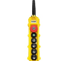 Пульт управления OCALIFT 4 кнопки, 2 скорости, стоп, ключ, старт, IP55 TNHA1-62YS