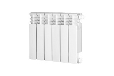 Биметаллический радиатор Radena CS 350 VC нижнее правое 6 секций 009010106-03