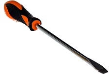 Шлицевая стержневая отвертка SL10х200мм Ombra 501020 BASIC 55781