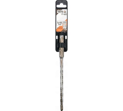 Бур Yato по бетону X-TIP SDS+ 6х160мм YT-4202 36484202 092 1