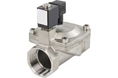 Электромагнитный клапан DN.ru VS2W-401V-PU-NC Ду50 Ру10 сталь, пилотный VITON 220В AC D130-01510