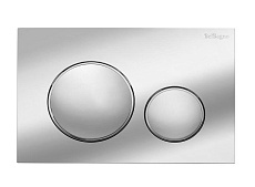 Кнопка смыва BelBagno BB-17C-CRM хром